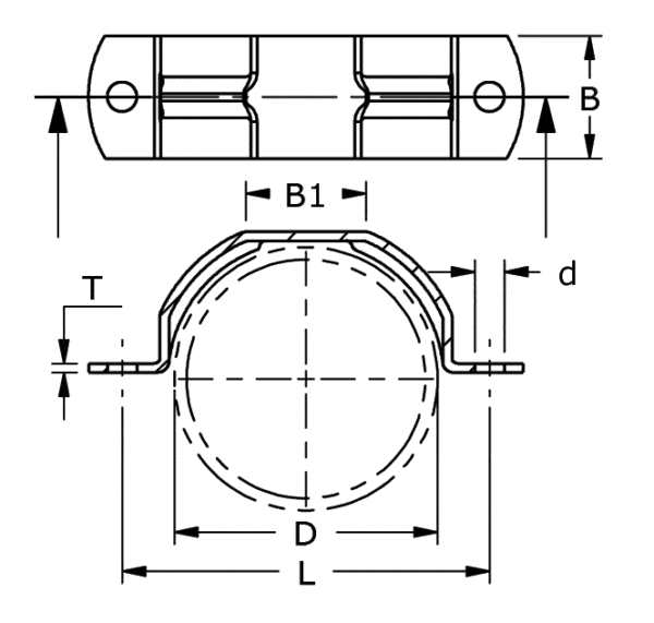 R-171 Rohrschellen DN50-300 – Bild 2