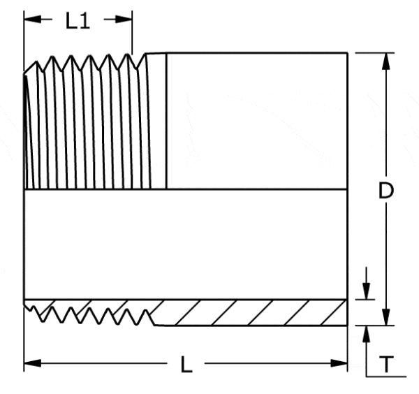 R-208 Svetsnippel - Bild 2