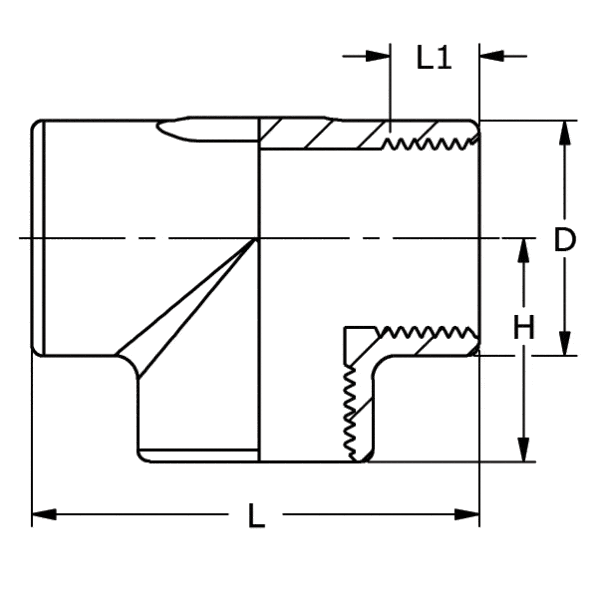 R-221 T-Stücke Innen/Innen – Bild 2