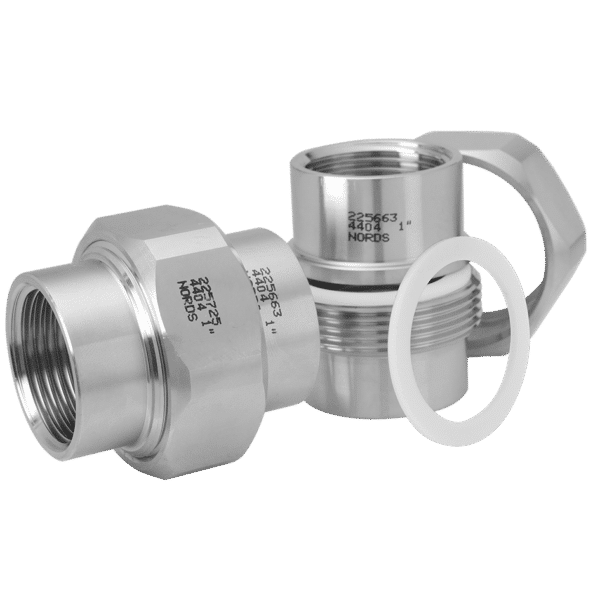 LR-131 I/I Verschraubungen Innen/Innen Flachdichtung PTFE