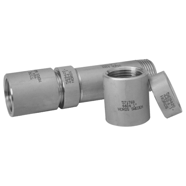 R-228 Rohrverbinder mit Muffe und Mutter